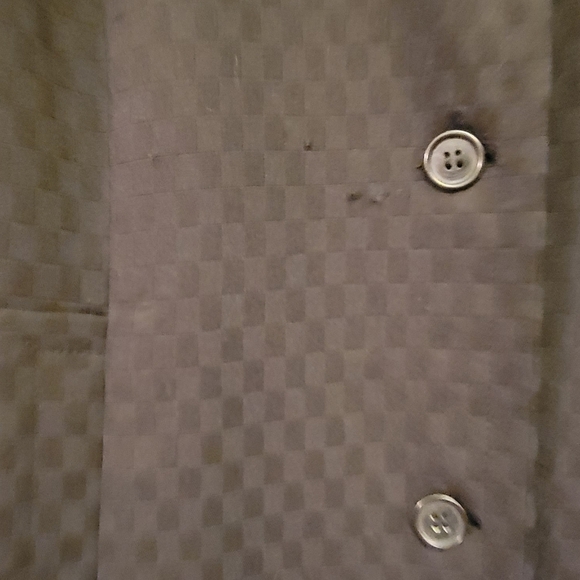 Limited Express Women's Checkered Trench Coat - Picture 7 of 7